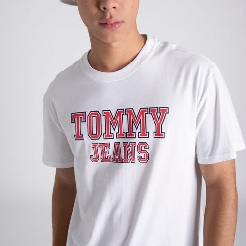 Camiseta Estampa College Tommy Jeans