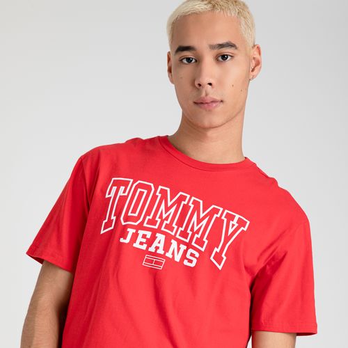 Camiseta Logo Gráfico Tommy Jeans