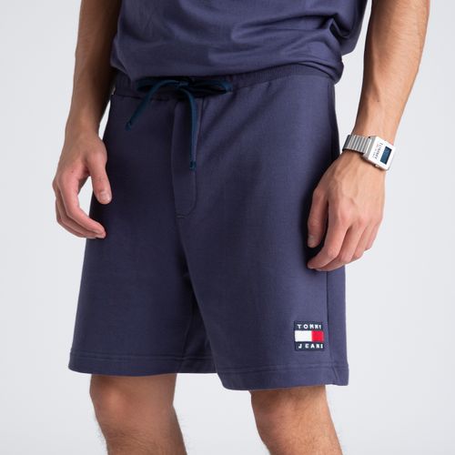 Shorts Moletom Bandeira Tommy Jeans