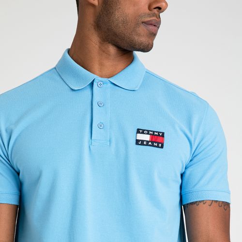 Polo Distintivo Clássico Camurça Tommy Jeans