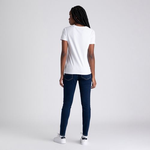 Camiseta Logo Linear Feminina Tommy Jeans