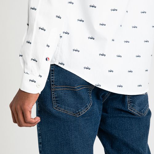 Camisa Estampada Regular Tommy Jeans