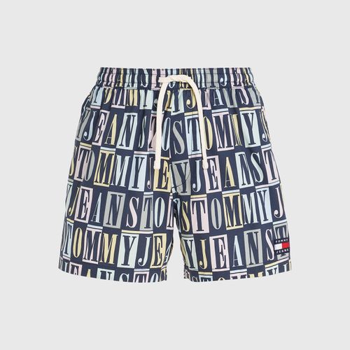 Bermuda De Praia Pastel Camo Popeline Tommy Jeans