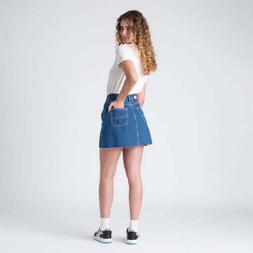 Saia Jeans Mom Tommy Jeans