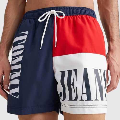 Bermuda De Banho Archive Colorblock Tommy Jeans