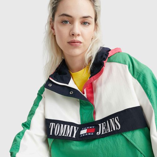 Jaqueta Corta Vento Chicago Archive Feminina Tommy Jeans