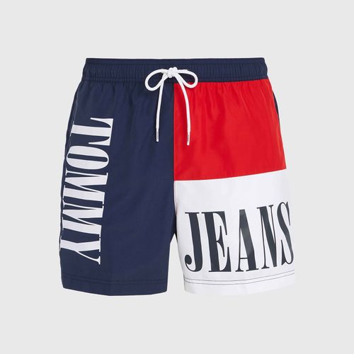 Bermuda De Banho Archive Colorblock Tommy Jeans