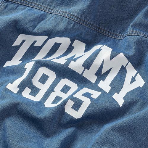 Jaqueta Jeans Capuz Tommy Jeans