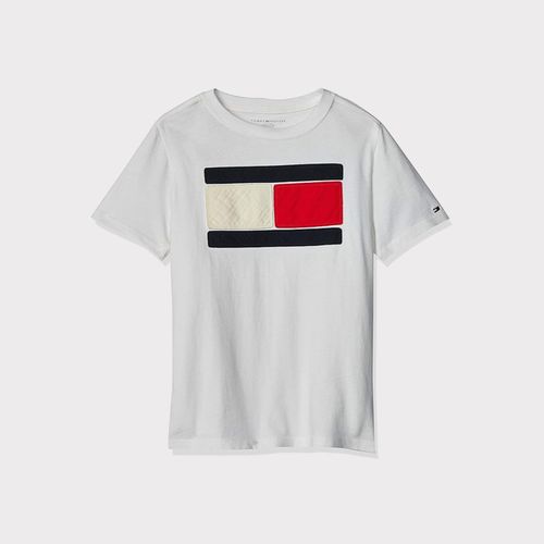 Camiseta Infantil Bandeira Tommy Hilfiger