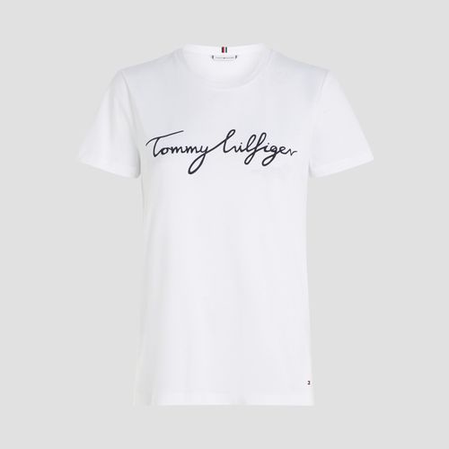 Camiseta Logo Cursivo Gola C