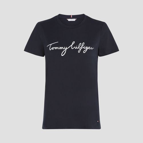 Camiseta Logo Cursivo Gola C