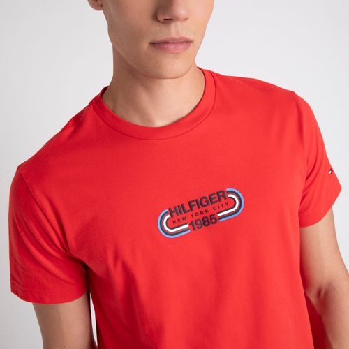 Camiseta Logo Hilfiger Pista