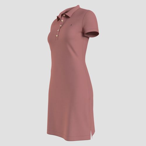 Vestido Polo Curto Slim Fit