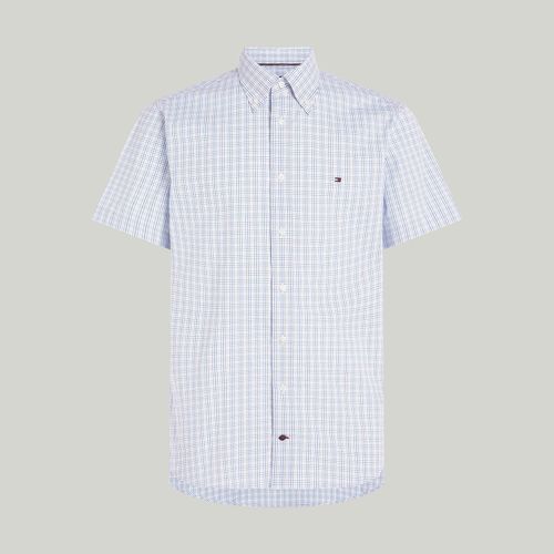 Camisa Xadrez Manga Curta Regular Fit