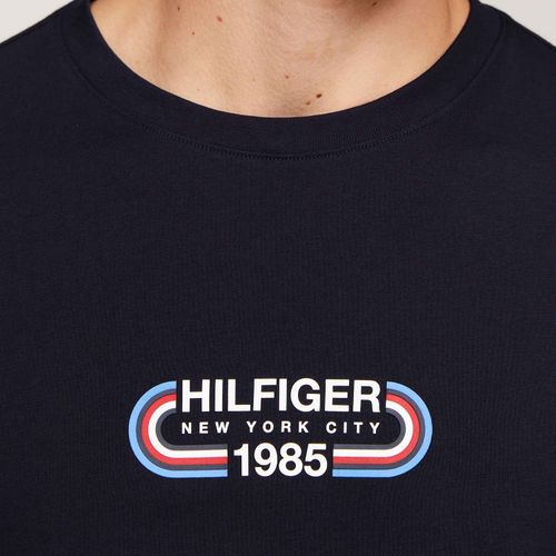 Camiseta Logo Hilfiger Pista