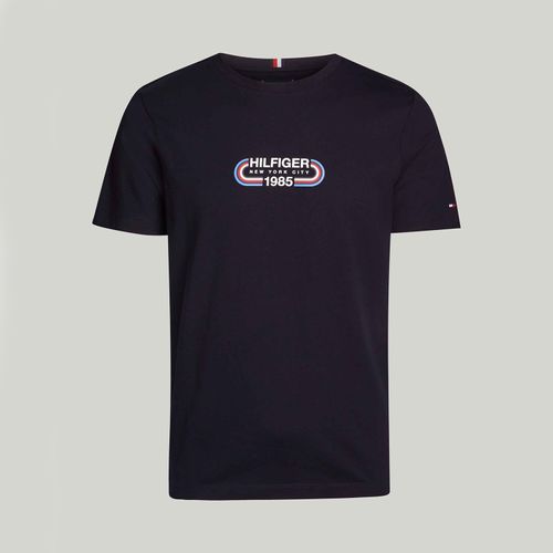 Camiseta Logo Hilfiger Pista