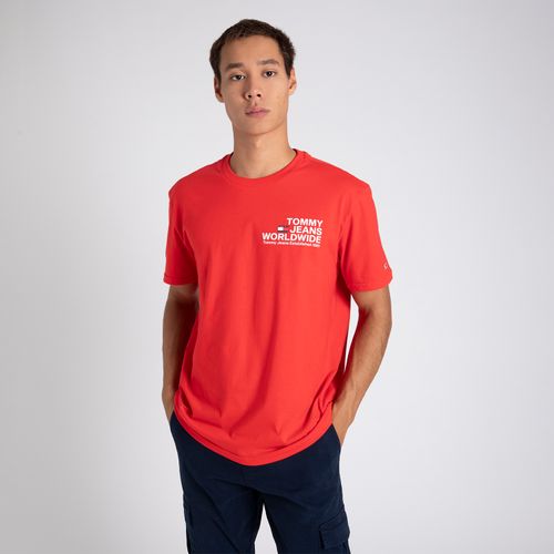 Camiseta Logo Worldwide Tommy Jeans