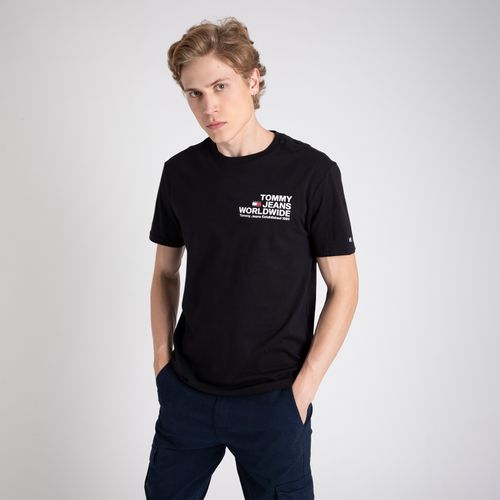 Camiseta Logo Worldwide Tommy Jeans