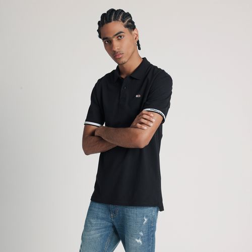 Polo Logo Punhos Tommy Jeans