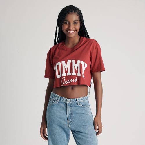 Top Cropped New Varsity Tommy Jeans