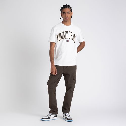 Camiseta Logo Varsity Dourado Tommy Jeans