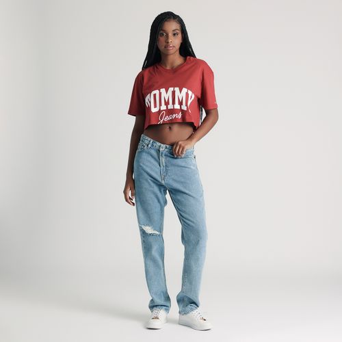 Top Cropped New Varsity Tommy Jeans