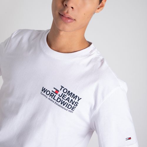 Camiseta Logo Worldwide Tommy Jeans