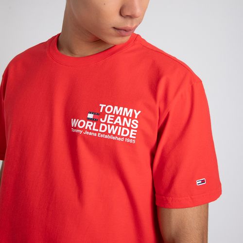 Camiseta Logo Worldwide Tommy Jeans