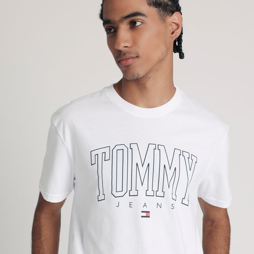 Camiseta Logo College Tommy Jeans