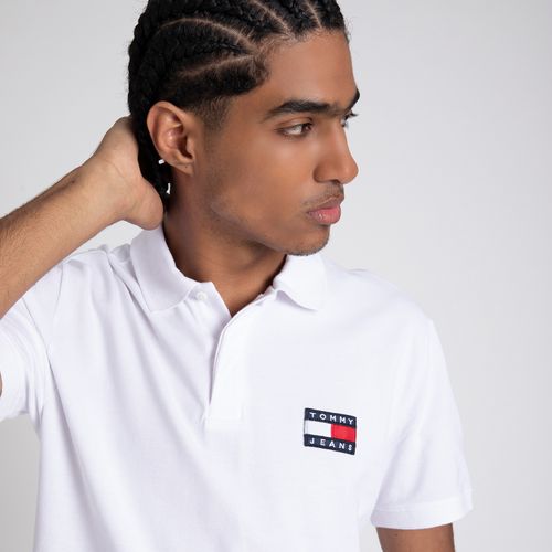 Polo Clássica Bandeira Tommy Jeans