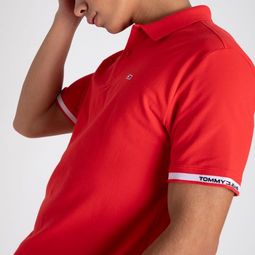 Polo Logo Punhos Tommy Jeans