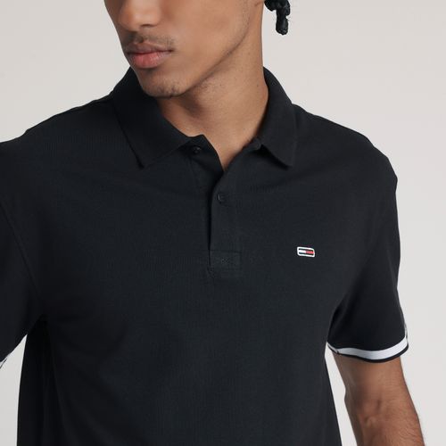 Polo Logo Punhos Tommy Jeans