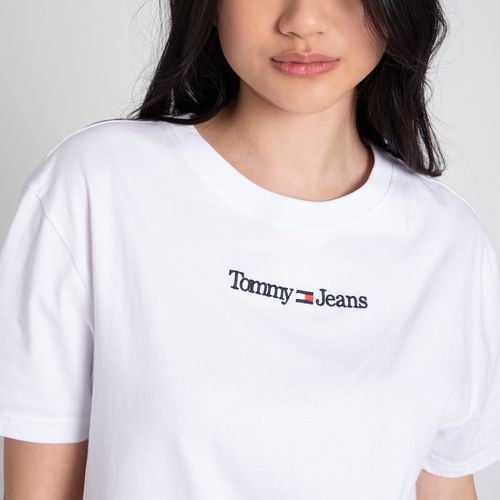 Camiseta Logo Linear Clássico Tommy Jeans