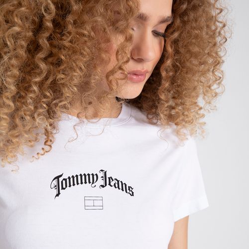 Camiseta Slim Estampa Tommy Jeans