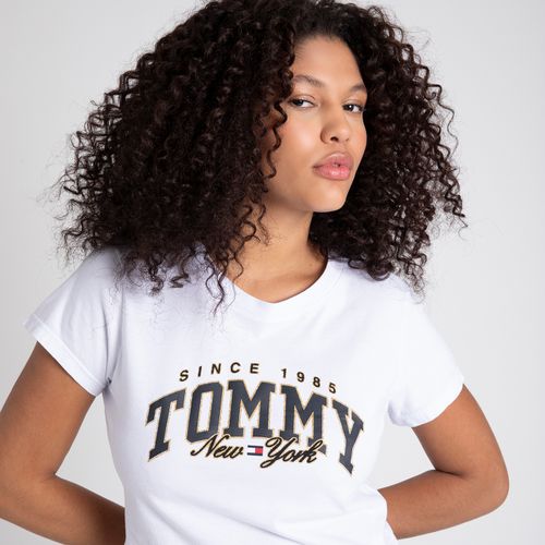 Cropped Logo Varsity Luxe Tommy Jeans