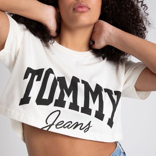 Top Cropped New Varsity Tommy Jeans