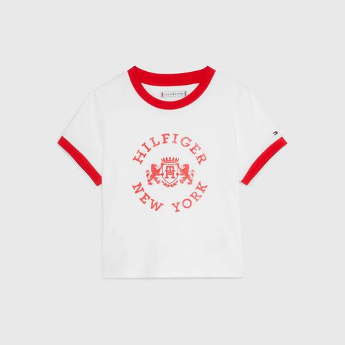 Camiseta Brasão Infantil Tommy Hilfiger