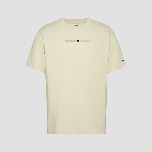 Camiseta Logo Dourado Tommy Jeans