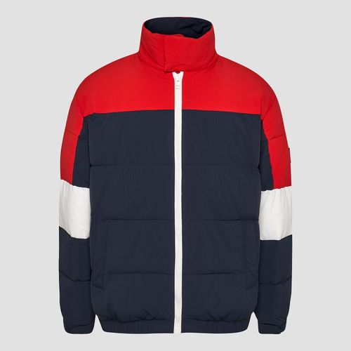 Jaqueta Puffer Colorblock Tommy Jeans