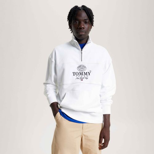 Moletom Meio Zíper Tommy Jeans