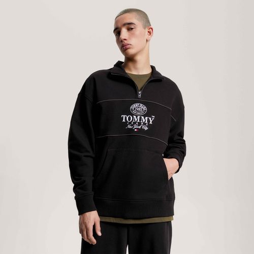 Moletom Meio Zíper Tommy Jeans