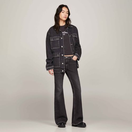 Calça Denim Flare Sophie Tommy Jeans