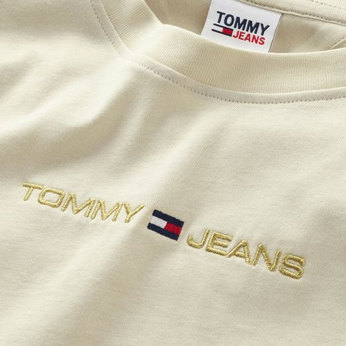 Camiseta Logo Dourado Tommy Jeans