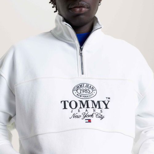 Moletom Meio Zíper Tommy Jeans