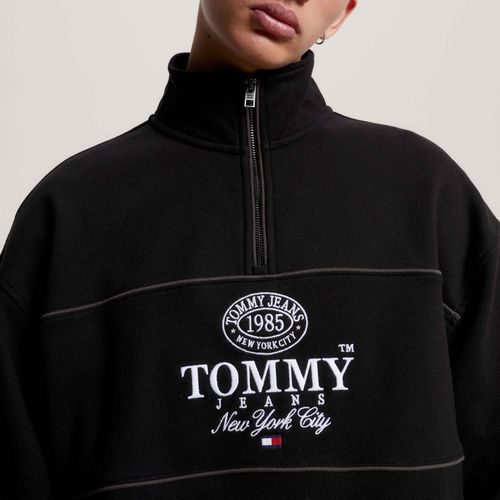 Moletom Meio Zíper Tommy Jeans