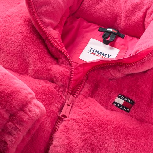 Jaqueta De Pele Sintética Tommy Jeans