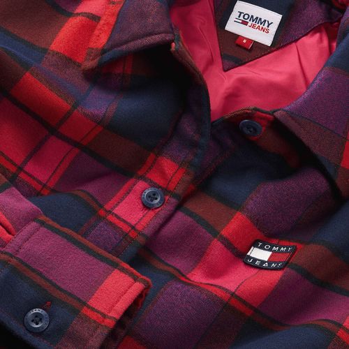 Camisa Xadrez Oversized Tommy Jeans