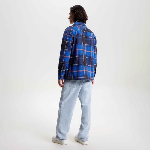 Camisa Xadrez Misto Oversized Tommy Jeans