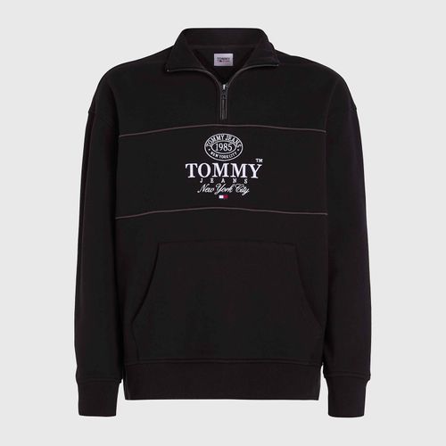 Moletom Meio Zíper Tommy Jeans