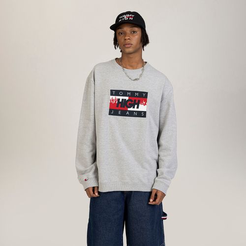 Moletom Bordado Tommy Jeans X High